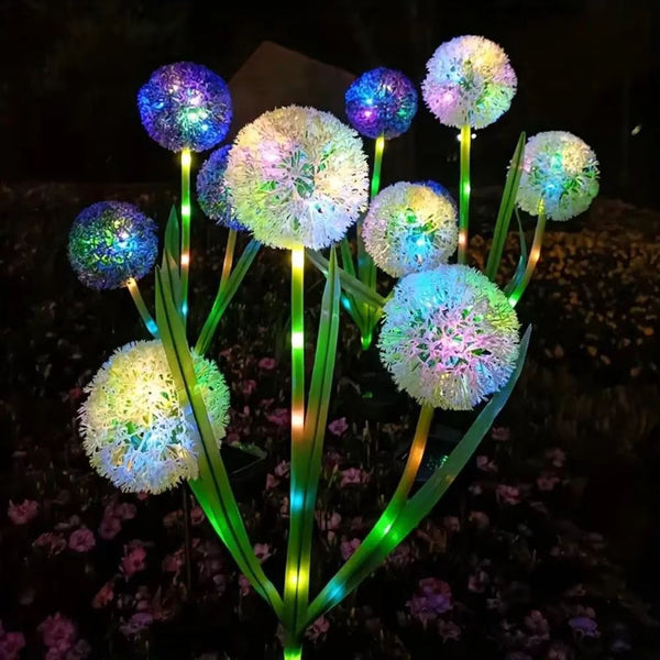 Solar Dandelion Light For Garden Decoration Garden & Patio Torches