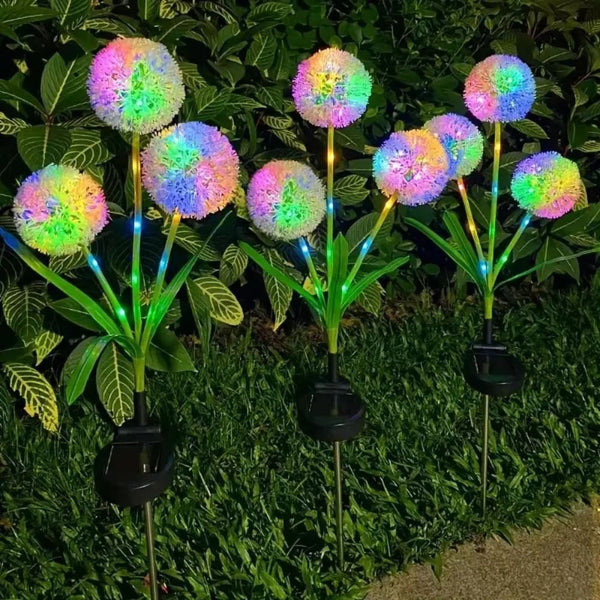 Solar Dandelion Light For Garden Decoration Garden & Patio Torches