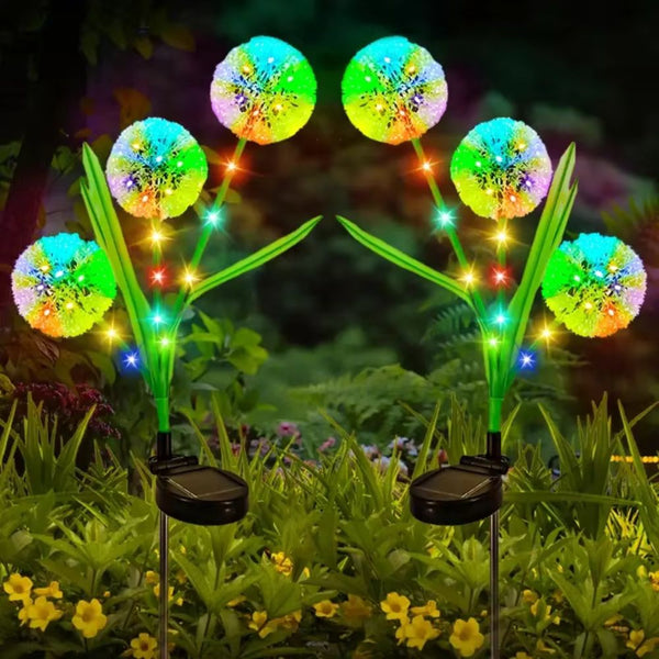 Solar Dandelion Light For Garden Decoration Garden & Patio Torches