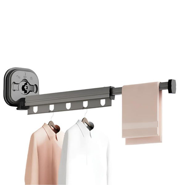 Wall Mounted Retractable Laundry Drying Rack Other Laundry Supplies