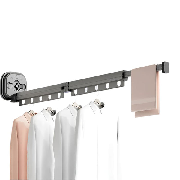 Wall Mounted Retractable Laundry Drying Rack Other Laundry Supplies
