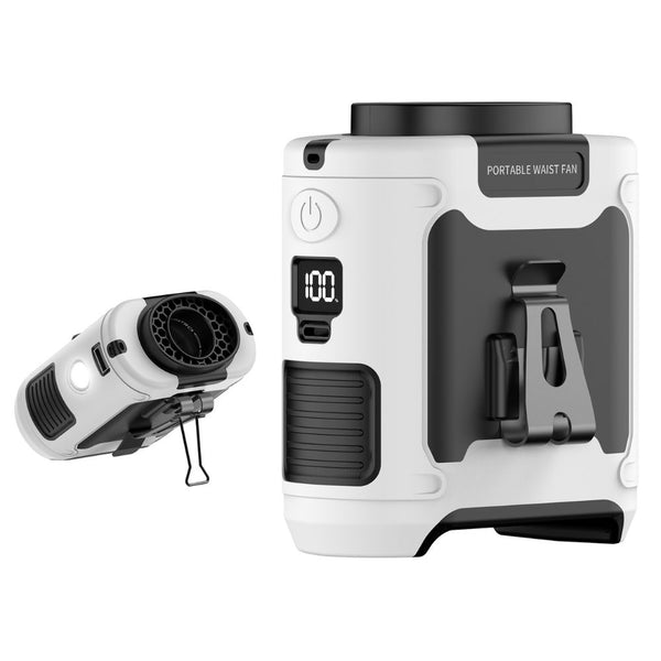 20000Mah Outdoor Waist Fan And Power Bank Convenient Portable Neck Portable Fans