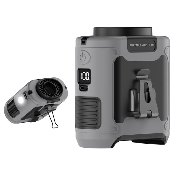 20000Mah Outdoor Waist Fan And Power Bank Convenient Portable Neck Portable Fans