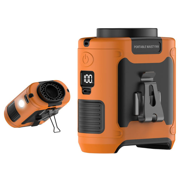 20000Mah Outdoor Waist Fan And Power Bank Convenient Portable Neck Portable Fans