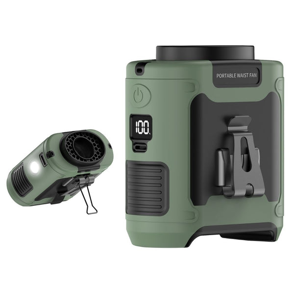 20000Mah Outdoor Waist Fan And Power Bank Convenient Portable Neck Portable Fans