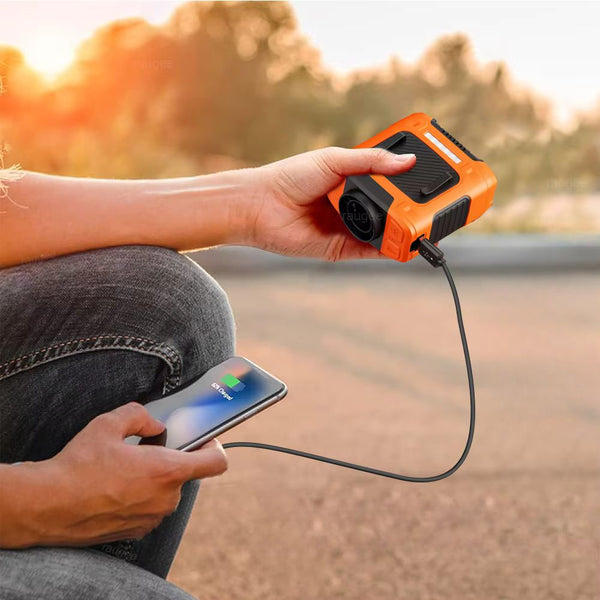 20000Mah Outdoor Waist Fan And Power Bank Convenient Portable Neck Portable Fans