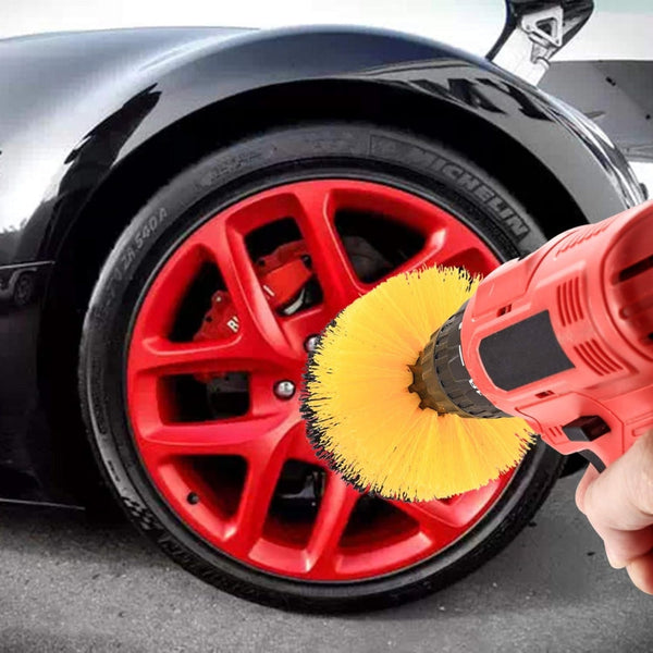 Electric Drill Brush Set Power Scrubber For Carpet Bathroom Surface Tub Furniture Shower Tile Tires Cleaning Tool Mops Brooms & Scrubbers