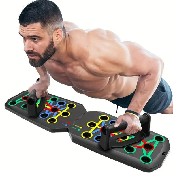Foldable Push Up Board Set For Full Body Fitness Push Up Stands