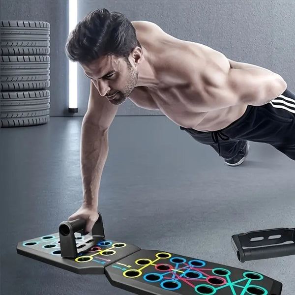 Foldable Push Up Board Set For Full Body Fitness Push Up Stands