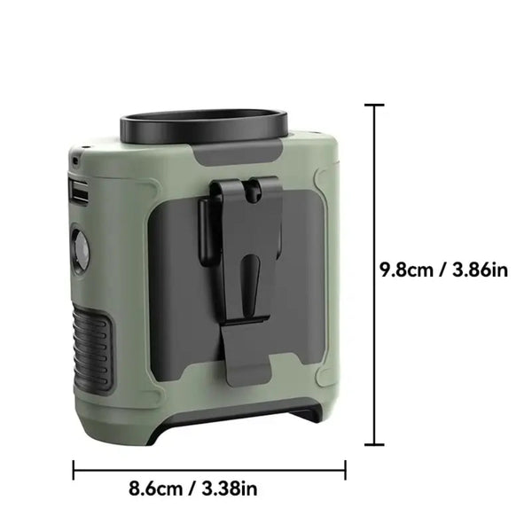 Outdoor Waist Fan Hanging Neck Portable Fans