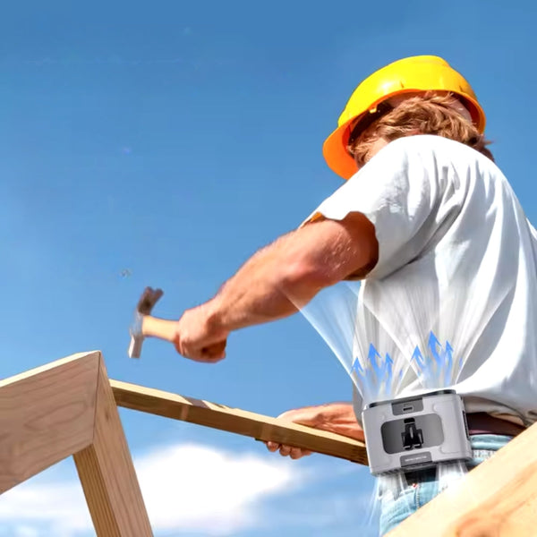 Outdoor Waist Fan Hanging Neck Portable Fans