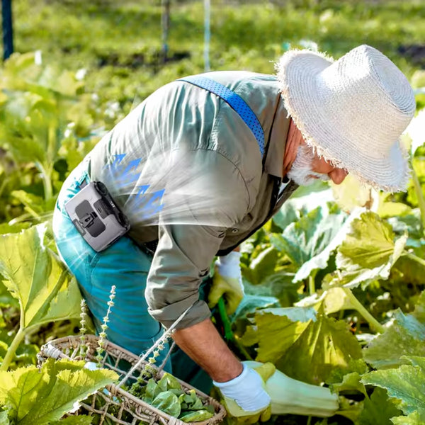 Outdoor Waist Fan Hanging Neck Portable Fans