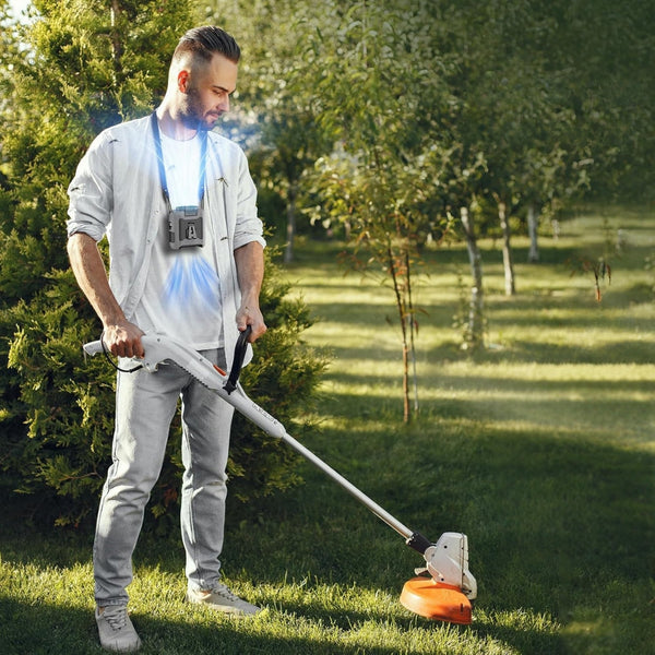 Outdoor Waist Fan Hanging Neck Portable Fans