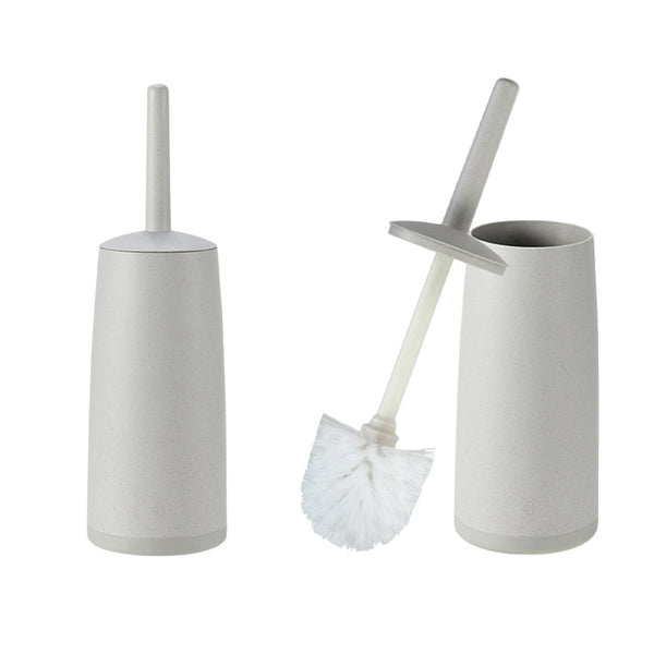 Plastic Toilet Brush And Holder Bathroom Removable Handle Sturdy Durable Toilet Brushes & Holders