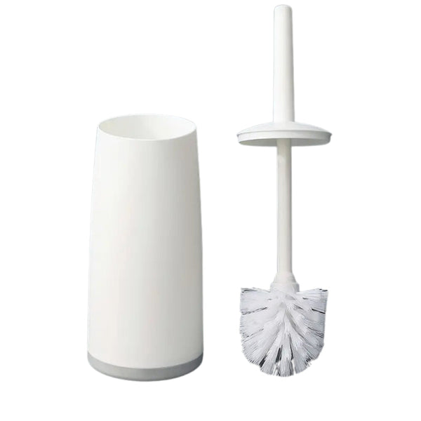 Plastic Toilet Brush And Holder Bathroom Removable Handle Sturdy Durable Toilet Brushes & Holders