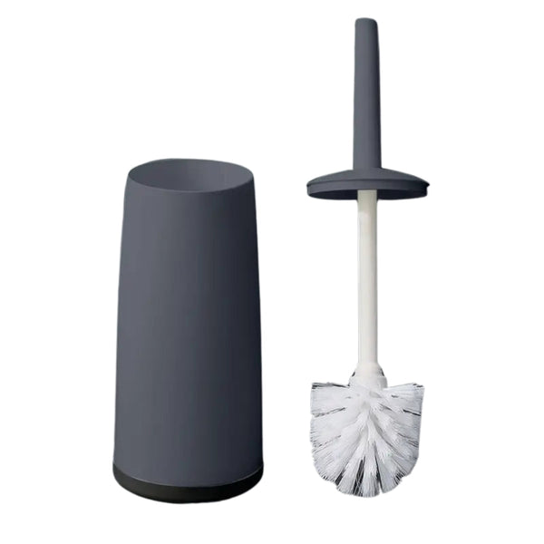 Plastic Toilet Brush And Holder Bathroom Removable Handle Sturdy Durable Toilet Brushes & Holders