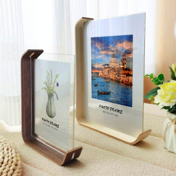 Picture Frame Swing Table Diy Transparent Herbarium Display Photo Frames