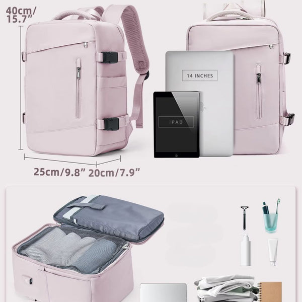 Women Men Backpack Suitcase Bag For Effortless Air Travel Backpacks