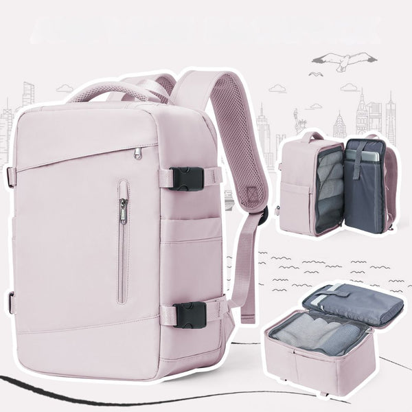 Women Men Backpack Suitcase Bag For Effortless Air Travel Backpacks