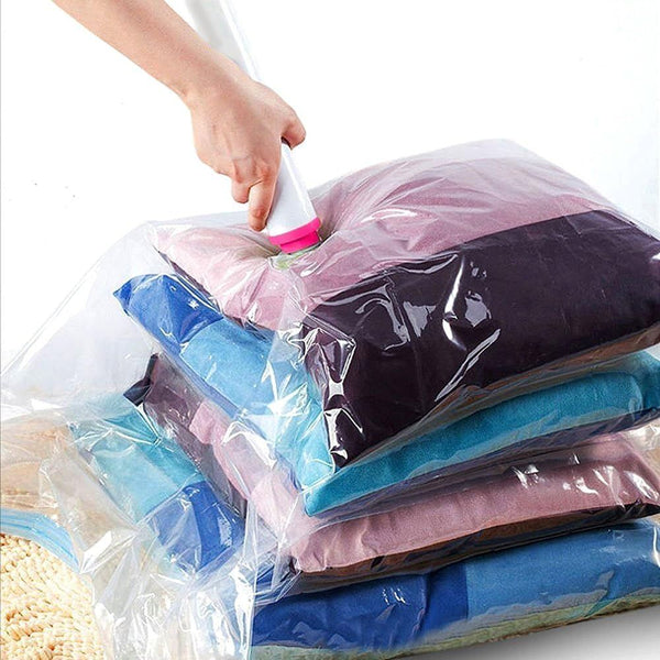 Space Saving Vacuum Storage Bags For Clothes Pillows And Bedding Vacuum Cleaner Bags