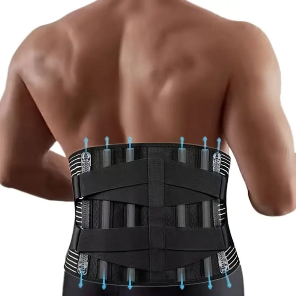 Back Brace For Lower Pain Breathable Waist Support Relief Orthotics Braces & Sleeves