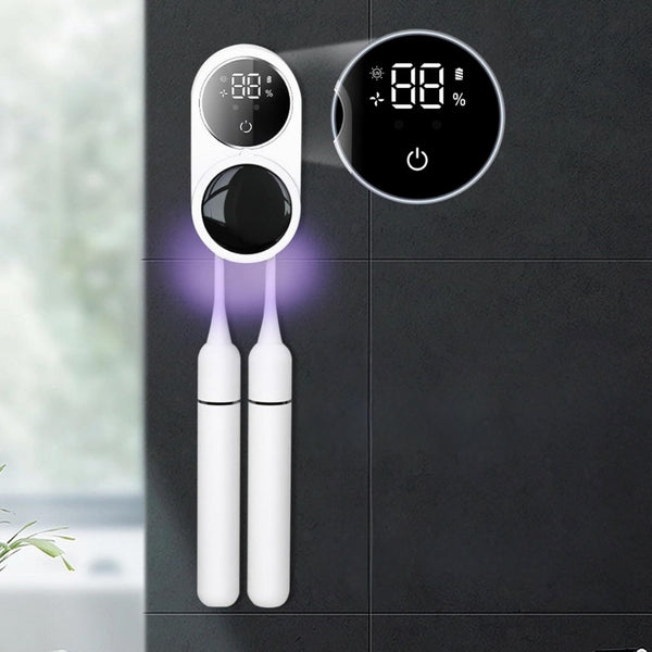 Mini Rechargeable Travel Toothbrush Sterilizer Sterilisation Trays & Cases