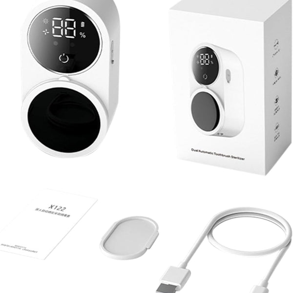 Mini Rechargeable Travel Toothbrush Sterilizer Sterilisation Trays & Cases