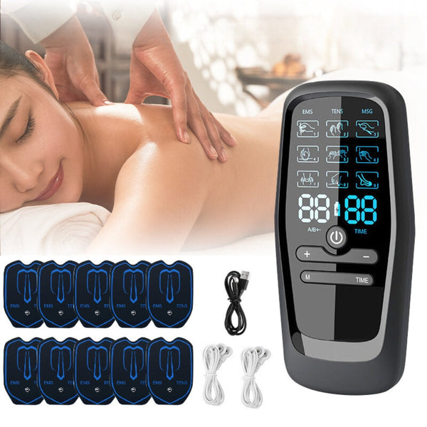 Tens Electric Massager Muscle Stimulator Ems Body Massagers