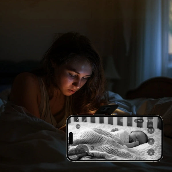 Smart Security Camera 4Mp Hd Infrared Night Vision Motion Sound Detection Security Cameras