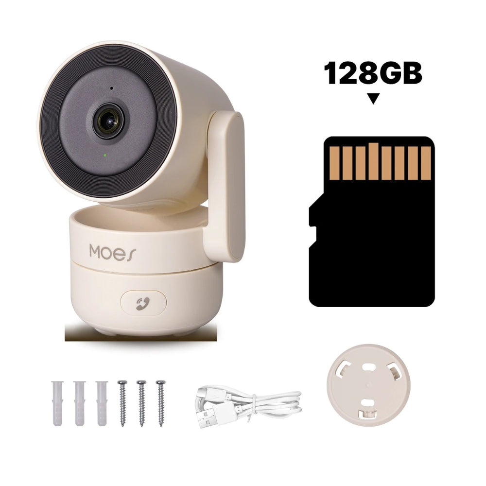 Smart Security Camera 4Mp Hd Infrared Night Vision Motion Sound Detection Security Cameras