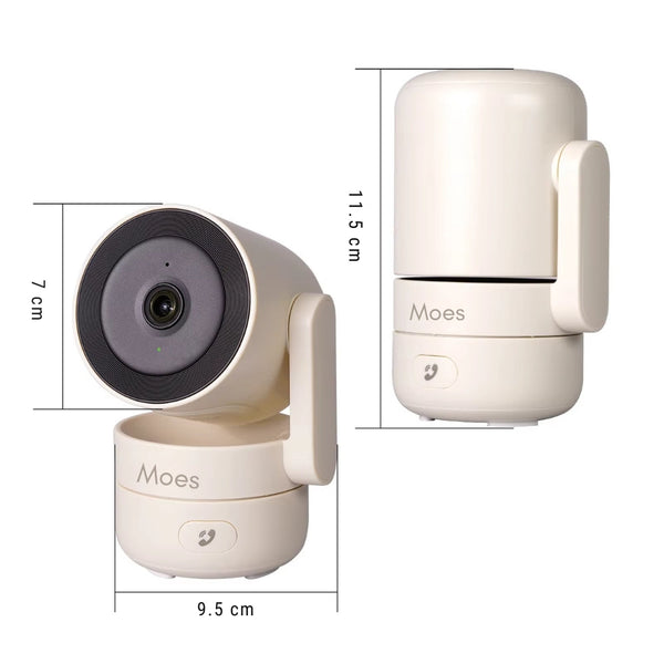 Smart Security Camera 4Mp Hd Infrared Night Vision Motion Sound Detection Security Cameras