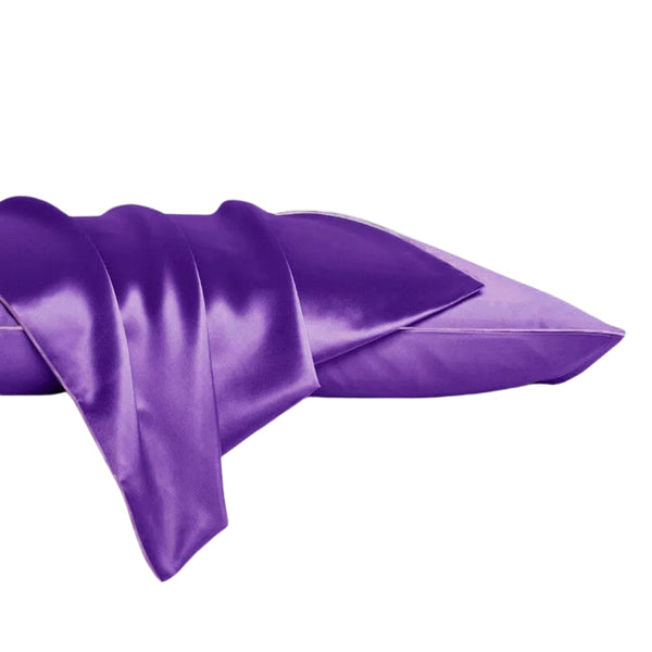 2Pcs Mulberry Silk Pillow Case Slip Protector Genuine Pillow Cases