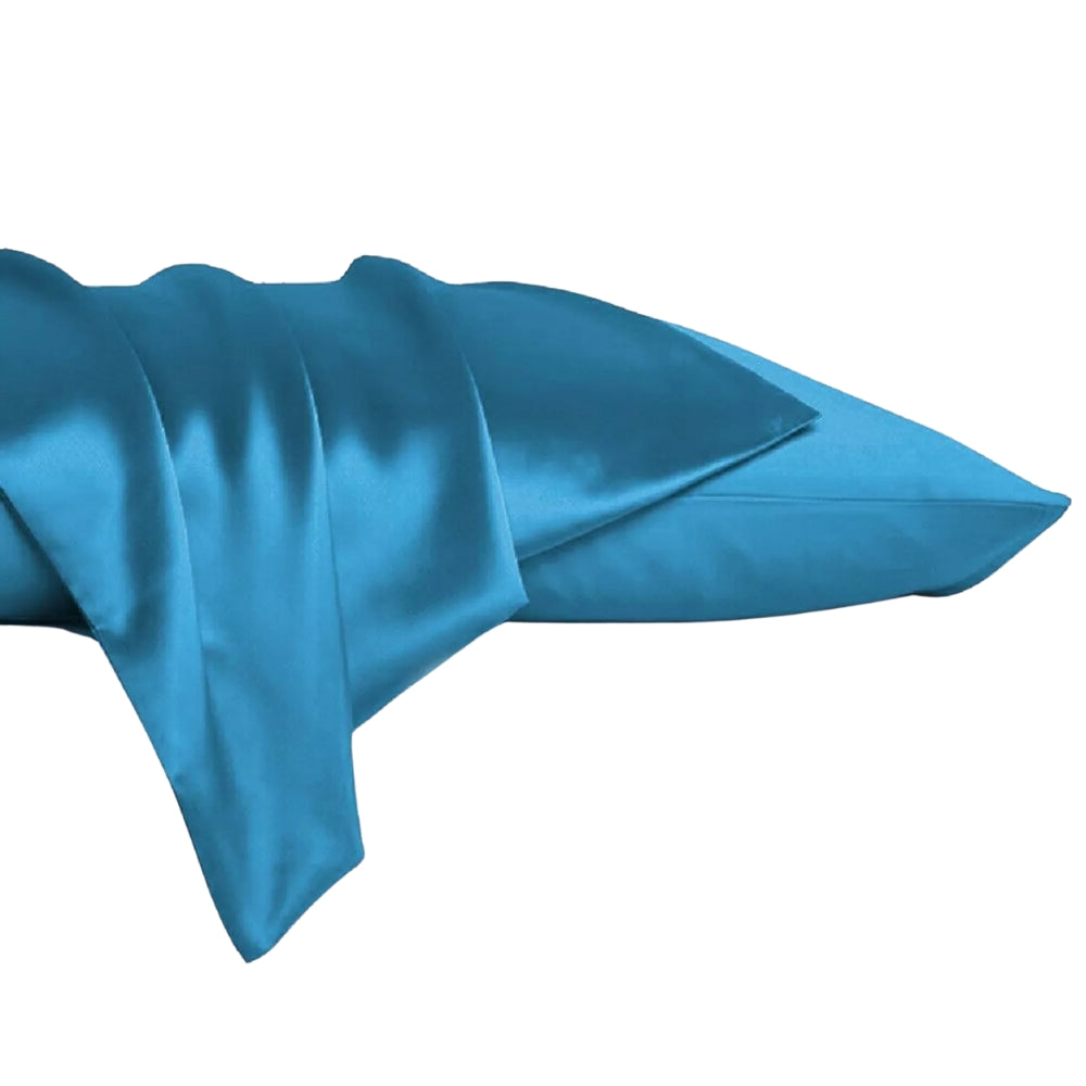 2Pcs Mulberry Silk Pillow Case Slip Protector Genuine Pillow Cases