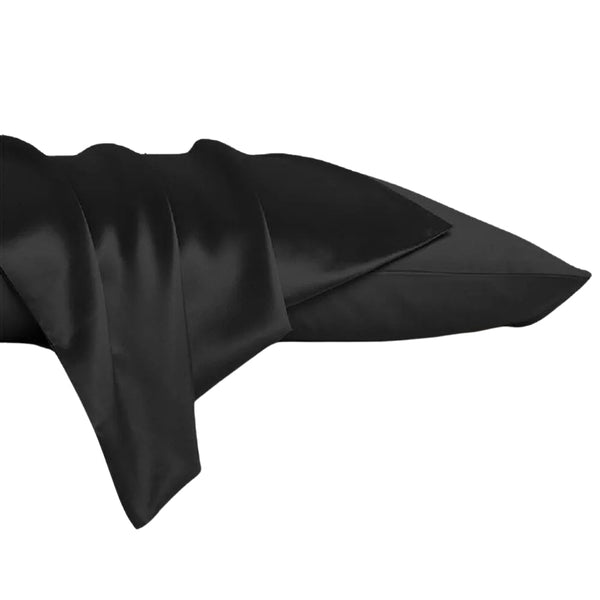 2Pcs Mulberry Silk Pillow Case Slip Protector Genuine Pillow Cases