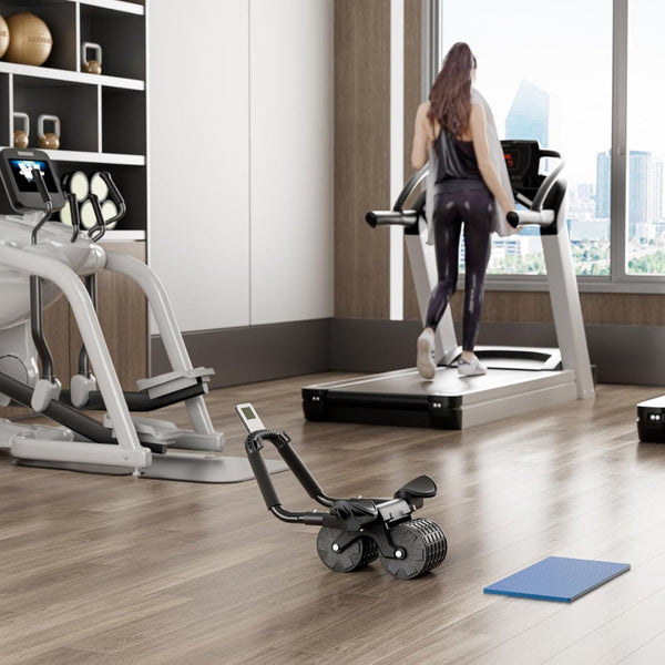 Ab Roller Wheel Abdominal Fitness Gym Exercise Equipment Core Workout Training Abdominal Machines