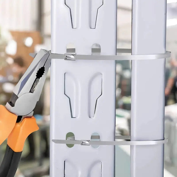 Stainless Steel Self Locking Cable Zip Ties Wrap Cable Ties & Organisers