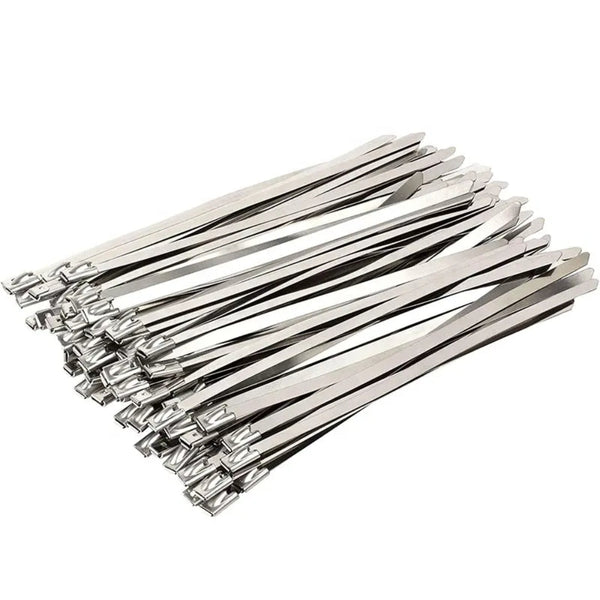 Stainless Steel Self Locking Cable Zip Ties Wrap Cable Ties & Organisers