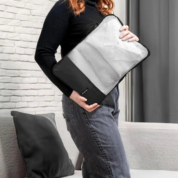 6Pcs Packing Cubes Luggage Storage Organizer Travel Compression Suitcase Bags Packing Organisers