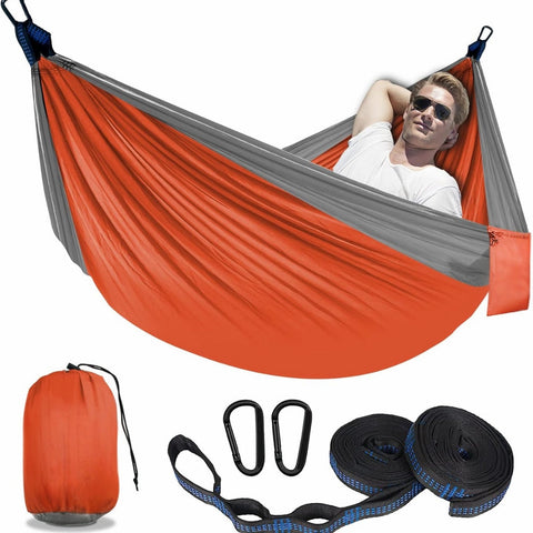 Outdoor Hammock Camping Portable Lightweight Nylon Hammocks