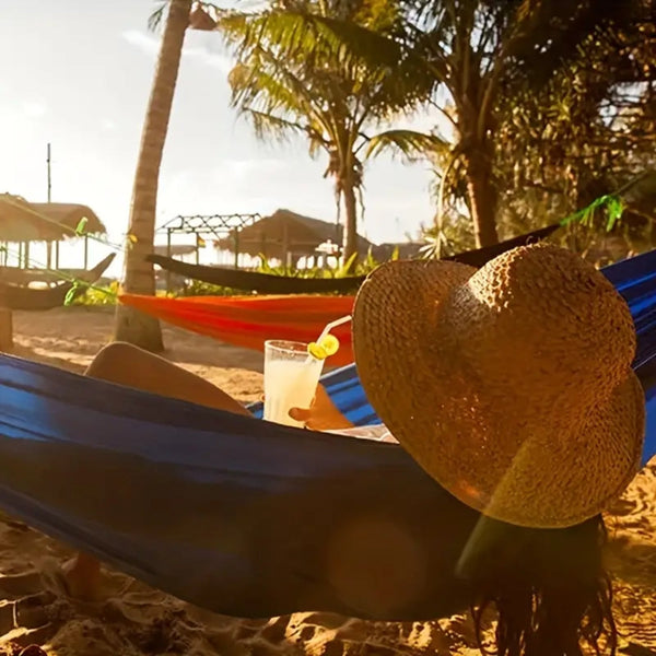 Outdoor Hammock Camping Portable Lightweight Nylon Hammocks