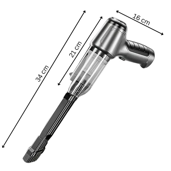 Wireless Car Vacuum Cleaner Handheld Dust Blow Mini Power Suction Vehicle Vacuums