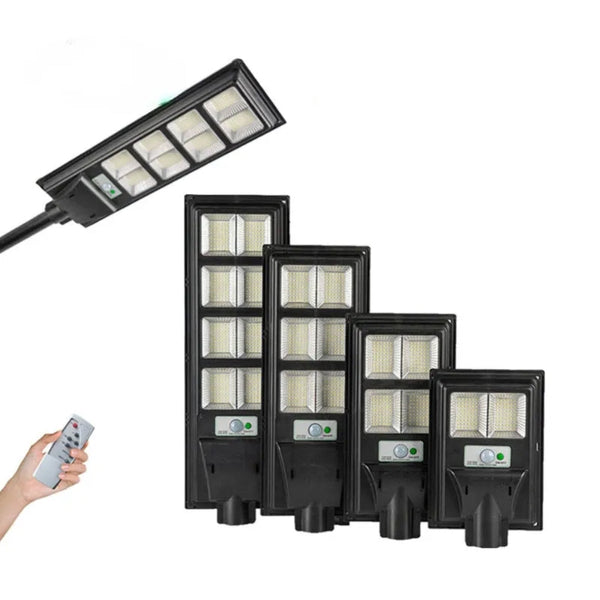 Solar Street Led Light Radar Sensor Remote Outdoor Garden Yard Flood Wall Lamp Wall & Ceiling Lights