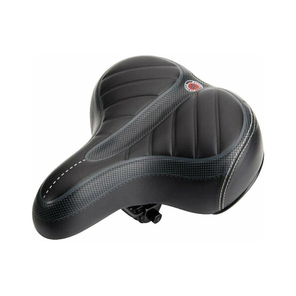 Wide Big Bum Bike Bicycle Gel Cruiser Comfort Saddle Seat Black Saddles & Seats