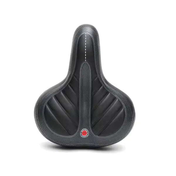 Wide Big Bum Bike Bicycle Gel Cruiser Comfort Saddle Seat Black Saddles & Seats