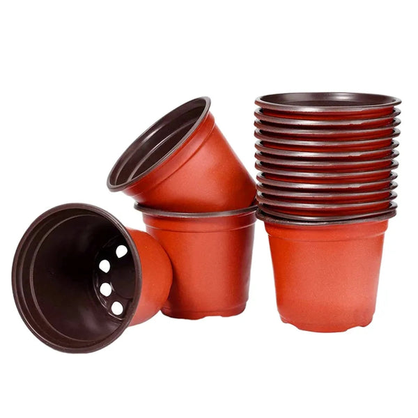 Plastic Garden Nursery Pots Mini Planters For Plants Flower Planters & Vases