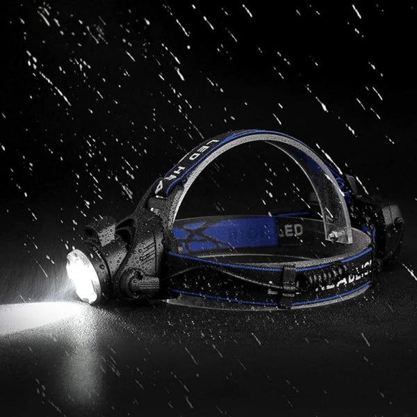 Led Head Torch Headlight Camping Headlamp Rechargeable Waterproof Fishing Light Head Torches