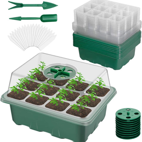Plant Seed Grow Box Propagation Nursery Seedling Starter Tray Seed Starter