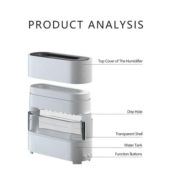 Rain Cloud Fire Humidifier Water Drip Diffuser Aroma With Remote Control Humidifiers
