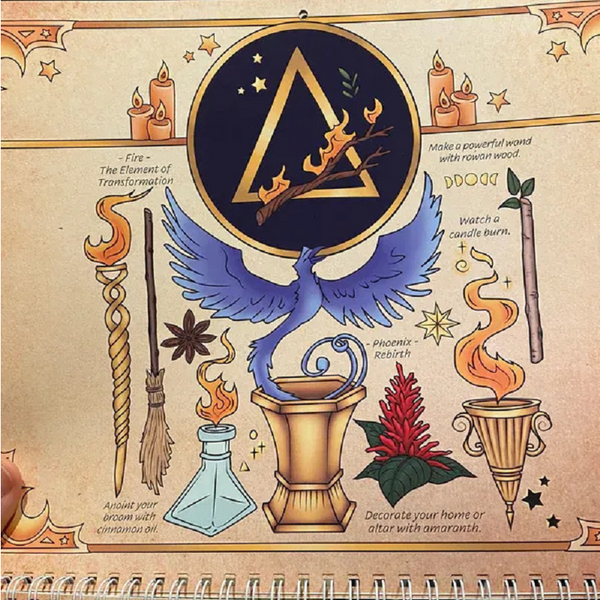 2024 Decorative Black Magic Calendar Festivals Calendars (Current)