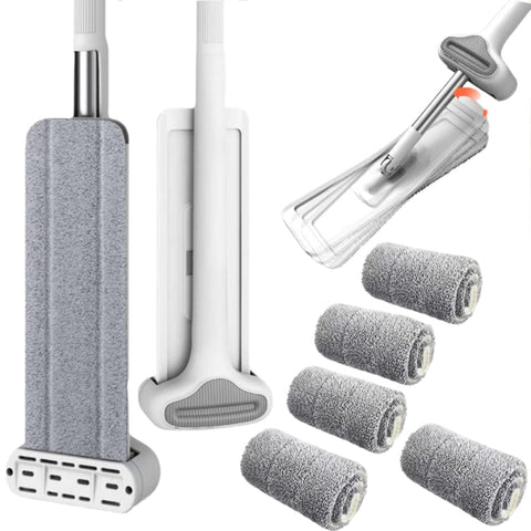 Hands Free Floor Cleaning Flat Mop Mop & Broom Accessories